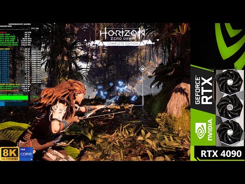 Horizon Zero Dawn Ultimate Settings 8K | RTX 4090 | i9 13900K 6GHz