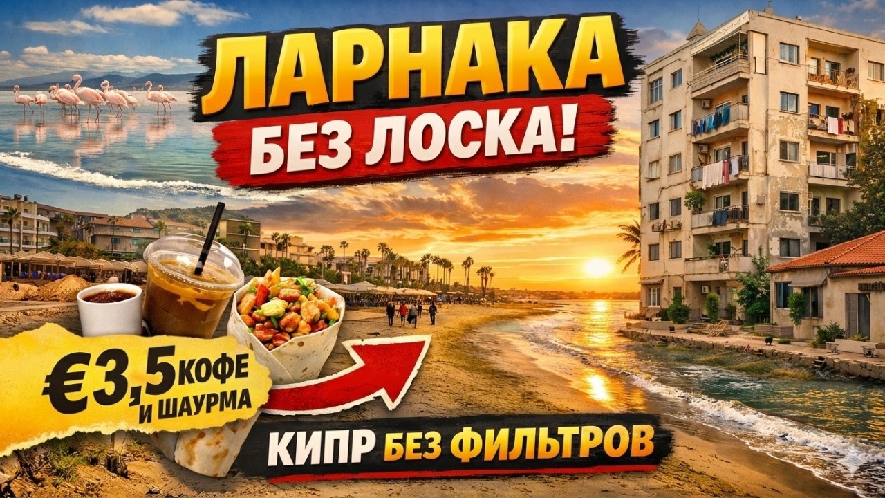 Изнанка Ларнаки: нетуристический Кипр и реальные цены 2026 | Часть 2