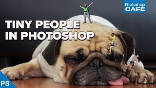 TINY PEOPLE in Photoshop tutorial | Make Mini people