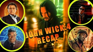 The John Wick: Chapter 4 Recap | John Wick chapter 4 (2023) complete movie recap | Cine Series Recap