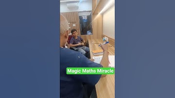 Magic Maths Miracle By Dinesh Gupta Mindset Guru #dineshgupta #magic #education #magicalthinking
