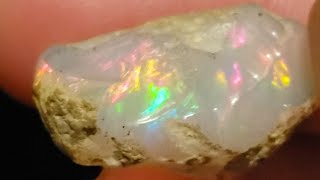 Watch this 21ct opal become a stunningly unique gem | carve an opal with me