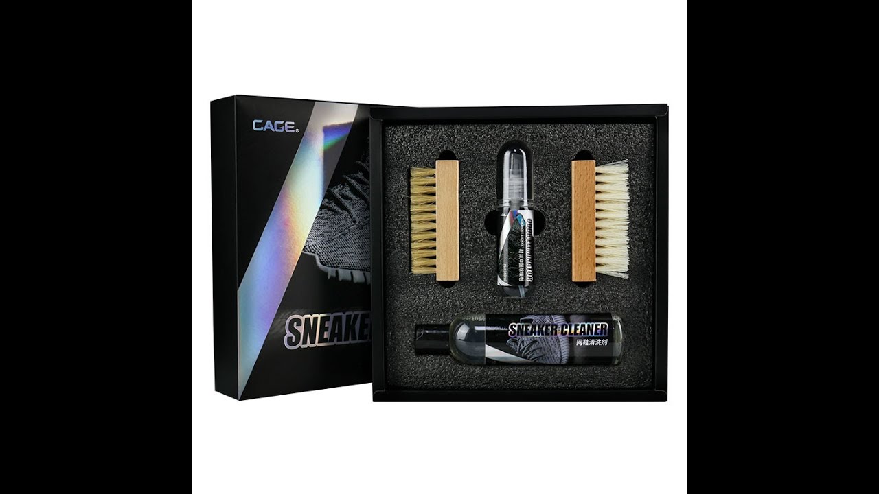 Private Label Sneaker Cleaner Kit with Two Brushes YouTube