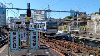 JR各線 上野駅入線するe531系　2024年11月24日撮影