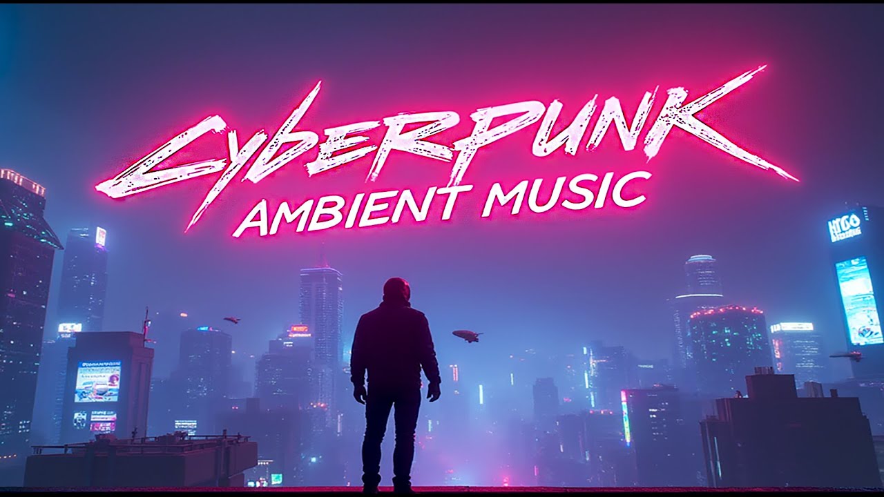Cyberpunk Ambient Music 🌃 | Futuristic Chillwave for Coding, Focus & Sleep (24/7 Live Stream)