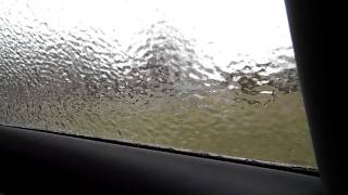 Icy window in Memphis 2 - Winter storm "Helen"
