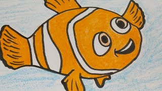 Finding Nemo Drawing for Kids Beginners