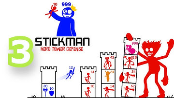 Stick War: Hero Tower Defense | iOS/Android | Gameplay vl 41-60