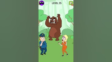 Save Prisoner level 55 gameplay walkthrough | All levels | android, iOSmobile | newupdate #shorts