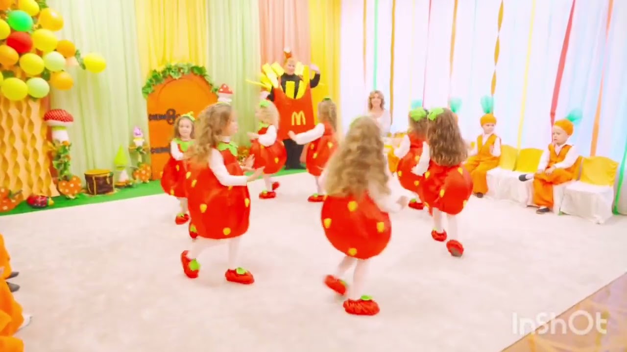 Свято Осені в середній групі. Таночок 