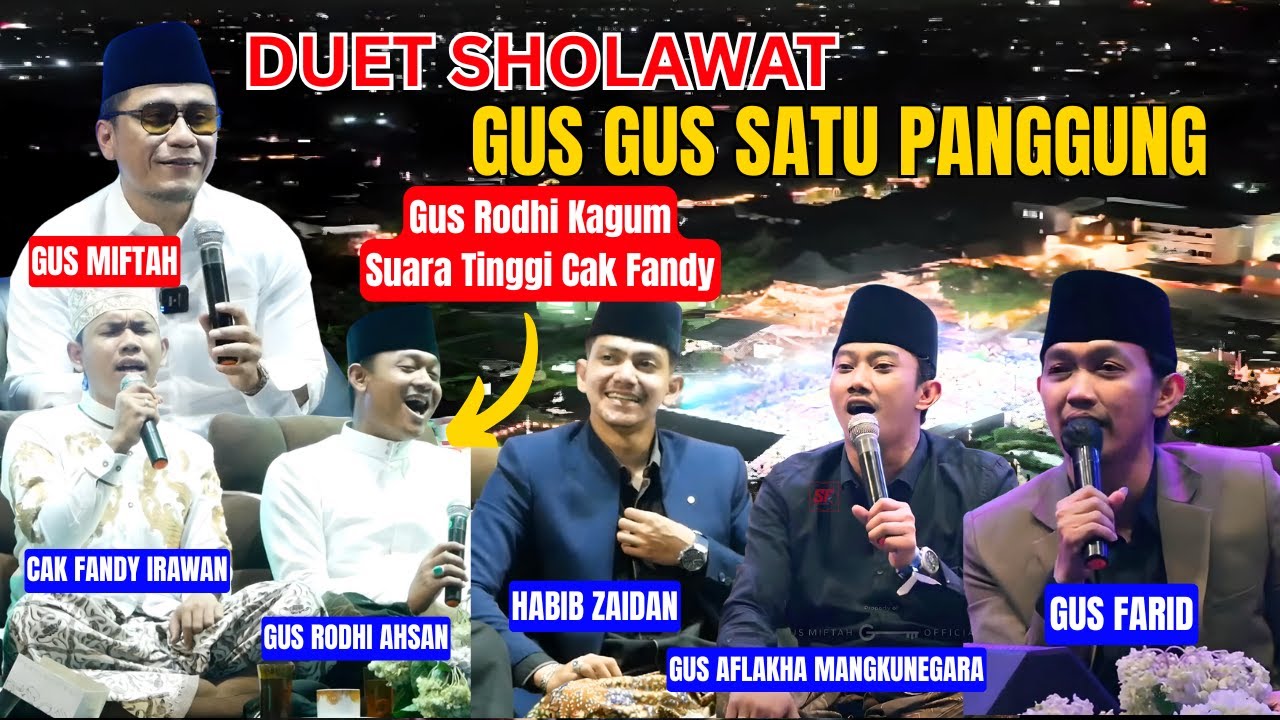 VIRAL DUET 2025 GUS RODHI AMAZED BY CAK FANDY'S HIGH VOICE | HABIB ZADAN | GUS AFLAKHA | GUS FARID