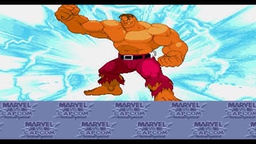 Marvel vs Capcom - Orange Hulk