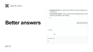How to Improve AI Answers with Follow-Up Prompts | Gab AI