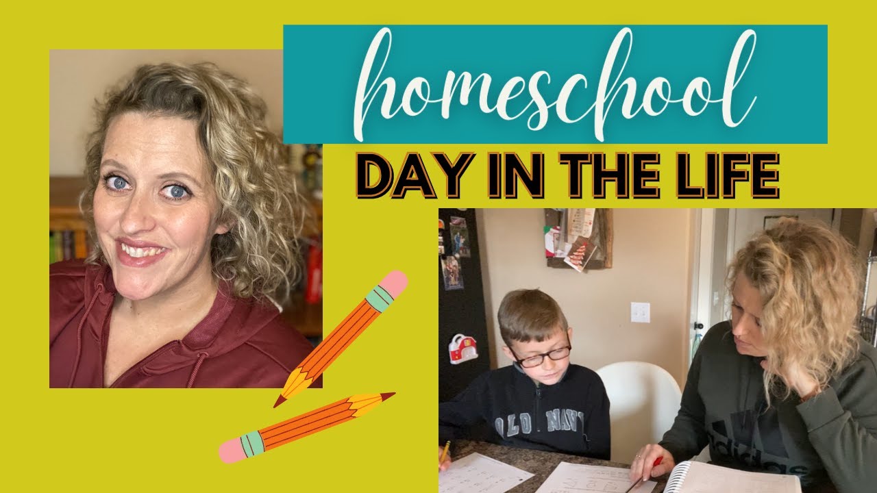 Homeschool Day in the Life || A Typical Homeschool Day || 2021 - YouTube