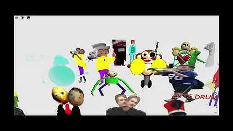 Will Smith Slaps the characters | Baldi