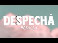 DESPECHГЃ ROSALГЌA Lyrics Video рџЄІ DESPECHГЃ ROSALГЌA Lyrics Video рџЄІ