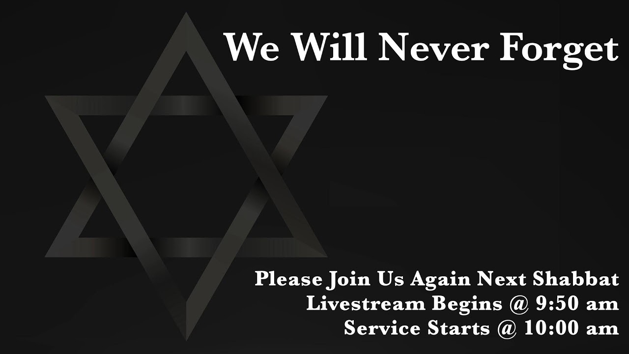 Shuvah Yisrael Yom HaShoah Shabbat Service 04/11/26