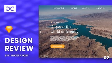 REVIEW PAGINA DE PREZENTARE | Tutorial Web Design Romana