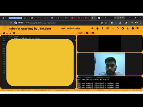 Robotics Academy by JDE Robot : Basic Computer Vision