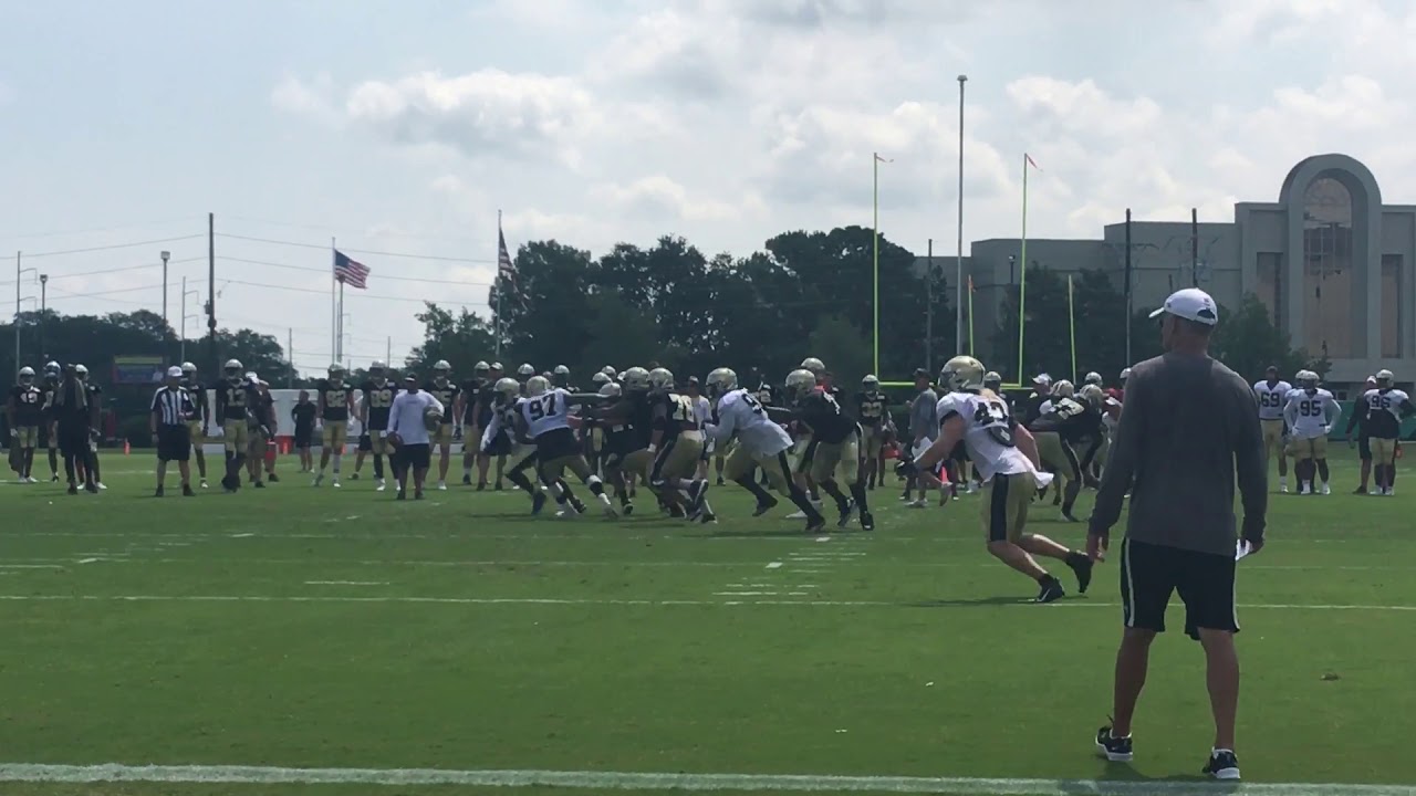 Saints training camp 2019