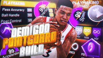 NBA 2K20: Best Point Guard GOD Build!