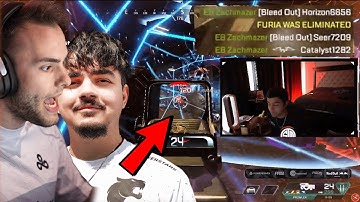 TSM ImperialHal reacts to *NEW* FURIA getting ROLLED by Zachmazer in LCQ Scrims.. 🤣