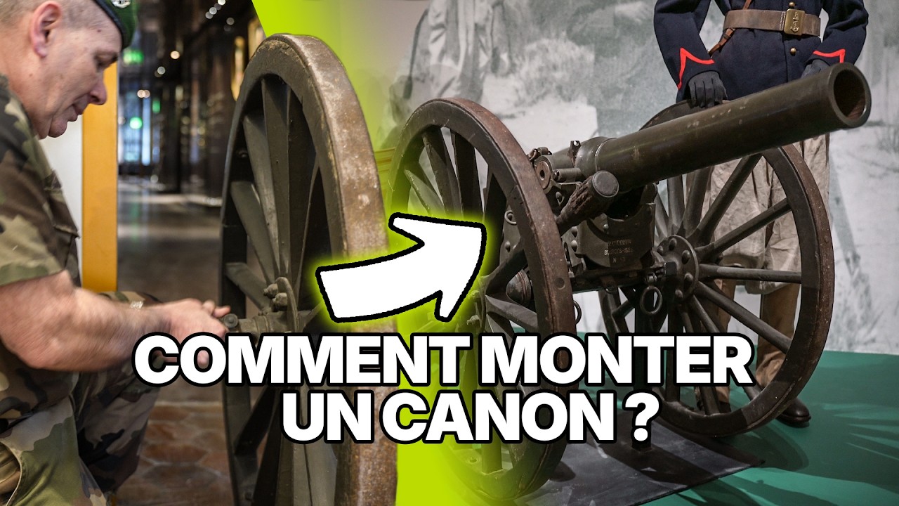 On ne retire pas tous les jours une roue de cent kilos d’un canon qui date de 1877. Je me suis retrouvé au musée de l’armée à faire tourner une manivelle censée lever le tube, quand soudain la...
