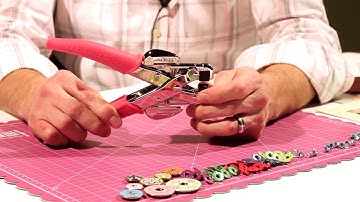 Alicate Aplicador de Ilhós CROP-A-DILE Memory Keepers