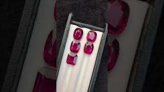 Top-Qualitynatural Rubylite Lotfrom Afghanistan Weight25.55 Caratssize13 To 10 Mmprice Dm