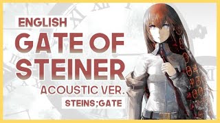 【mew】"Gate of Steiner" Acoustic piano ver. ║ Steins;Gate OST ║ Full ENGLISH Cover & Lyrics 2020