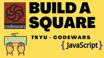 Build a square | 7kyu codewars | javascript