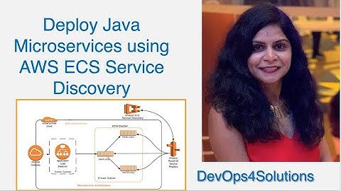Deploy Java Microservices using AWS ECS Service Discovery | AWS tutorials