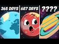 How Long Is A Year On Each Planet In The Solar System? | Space Science Songs For Kids | KLT