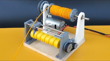 Automatic Coil Winding Machine using Self Reversing Screw Mechanism