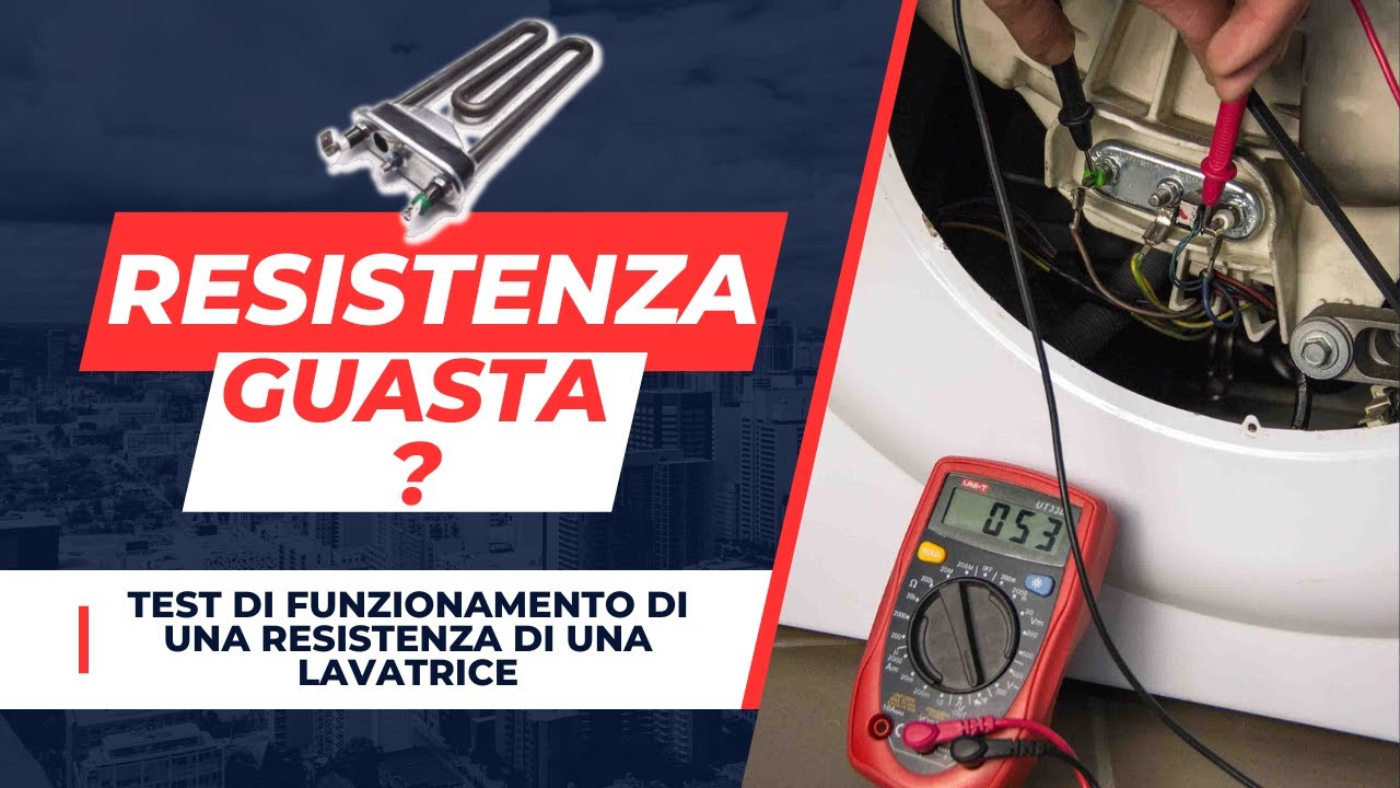 Resistenza Per Lavatrice Itwash San Giorgio 1700W – Lunga 190 Mm, Ricambio Originale 39501000700