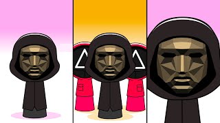 Sprunki Frontman Squid Game Retake Phase 2, Phase 3, Phase 4 Compilation Incredibox