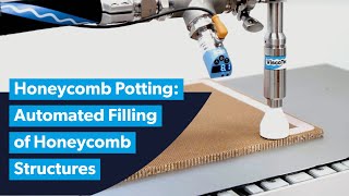 Honeycomb Potting: Automated Filling of Honeycomb Structures for Aircraft Interiors
