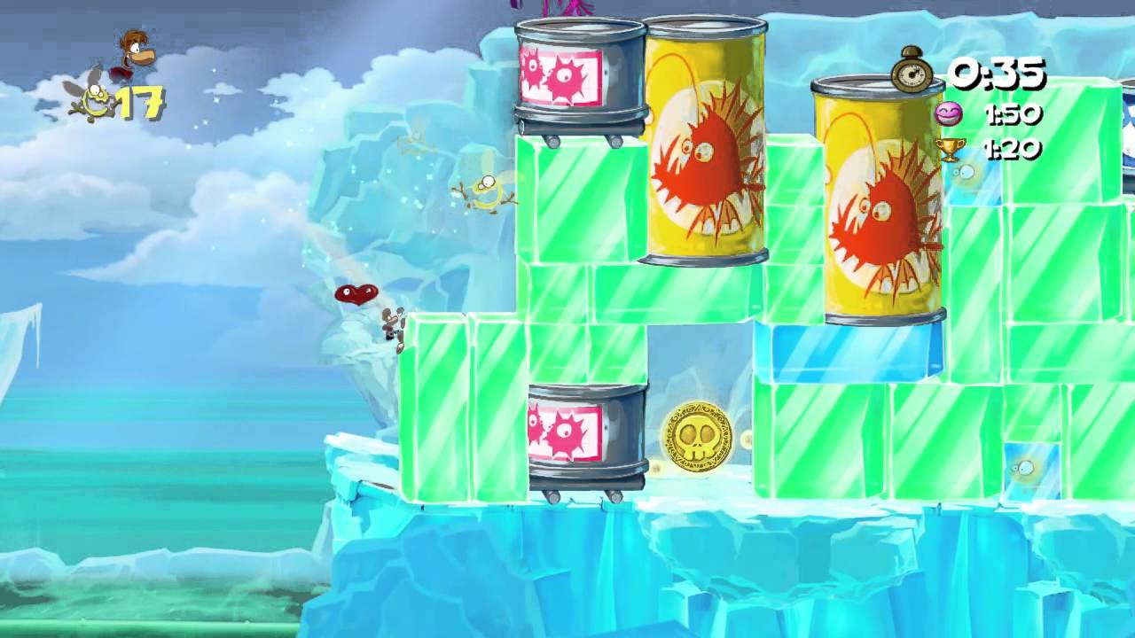 x3600h Rayman Origins | ¡Mundo 3 a Contrarreloj + Diamante!