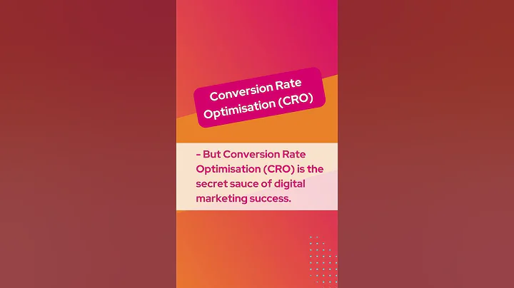 Conversion Rate Optimisation (CRO) is key to success in digital marketing.