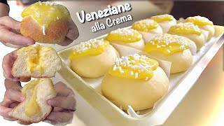 VENETIAN BRIOCHES with CREAM soft and creamy