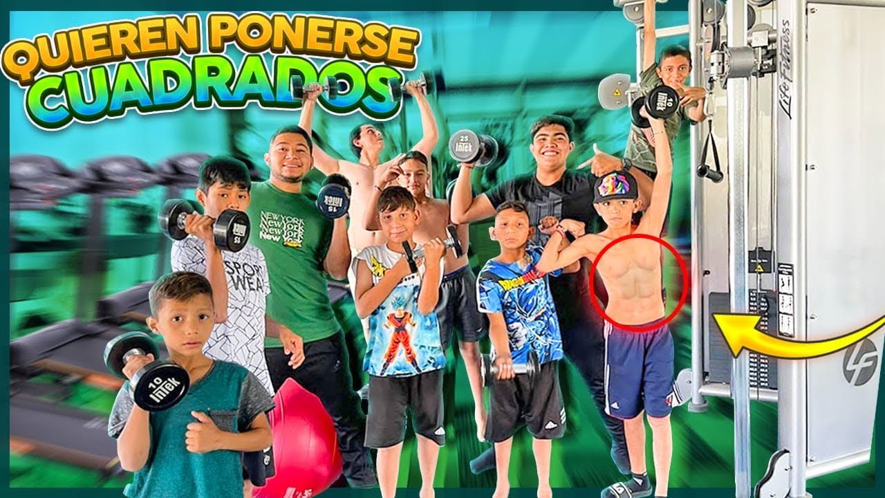 UN DÍA EN EL GIMNASIO ASÍ HACEN EJERCICIO LOS SOÑADORES 🏋️‍♀️ 😎🚀/ponchuelas arce