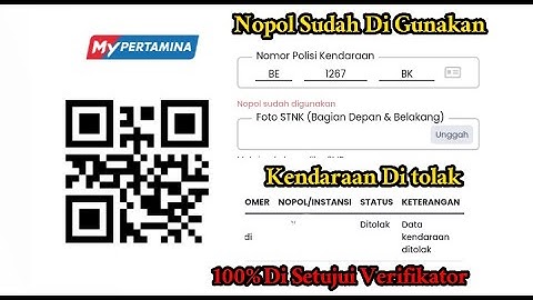 Daftar Barcode Subsidi Mypertamina Solar Dan Pertalite Langsung Di Setujui Verifikator Anti Gagal !!