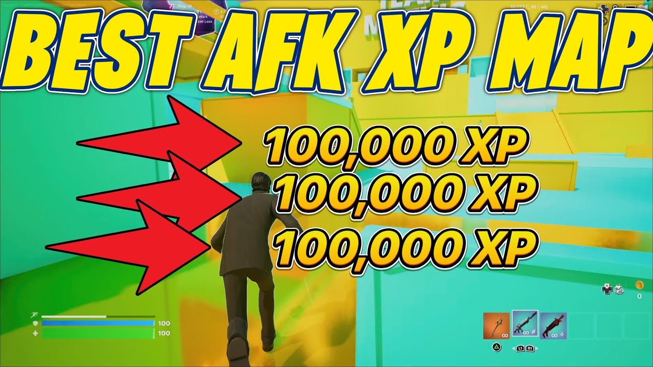 *NEW* ULTIMATE Fortnite AFK XP Map Glitch To Level UP Fast YouTube