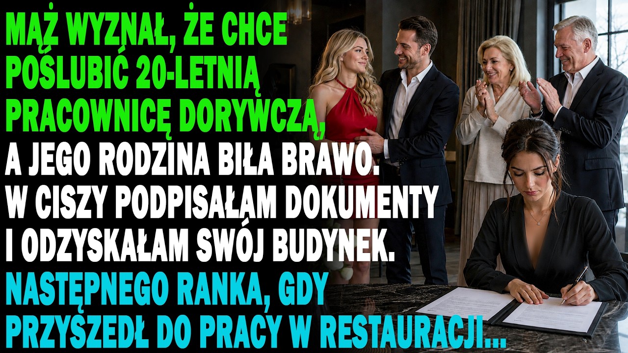 To był zwykły czwartkowy wieczór, właśnie skończyłam zmywać naczynia, gdy mąż powiedział, że musimy porozmawiać. Nie spodziewałam się, że w salonie czeka już na mnie jego matka, ojciec i...