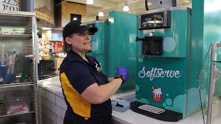 Softserve Brush Cleaning