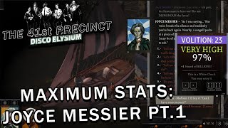 Disco Elysium - Maximum Stats - Joyce Messier Part 1