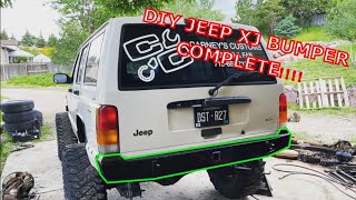 Built My First DIY Jeep XJ Bumper! Turned Out GREAT