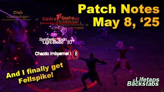 Patch Notes 8th May '25 - Pantheon: Rise of the Fallen