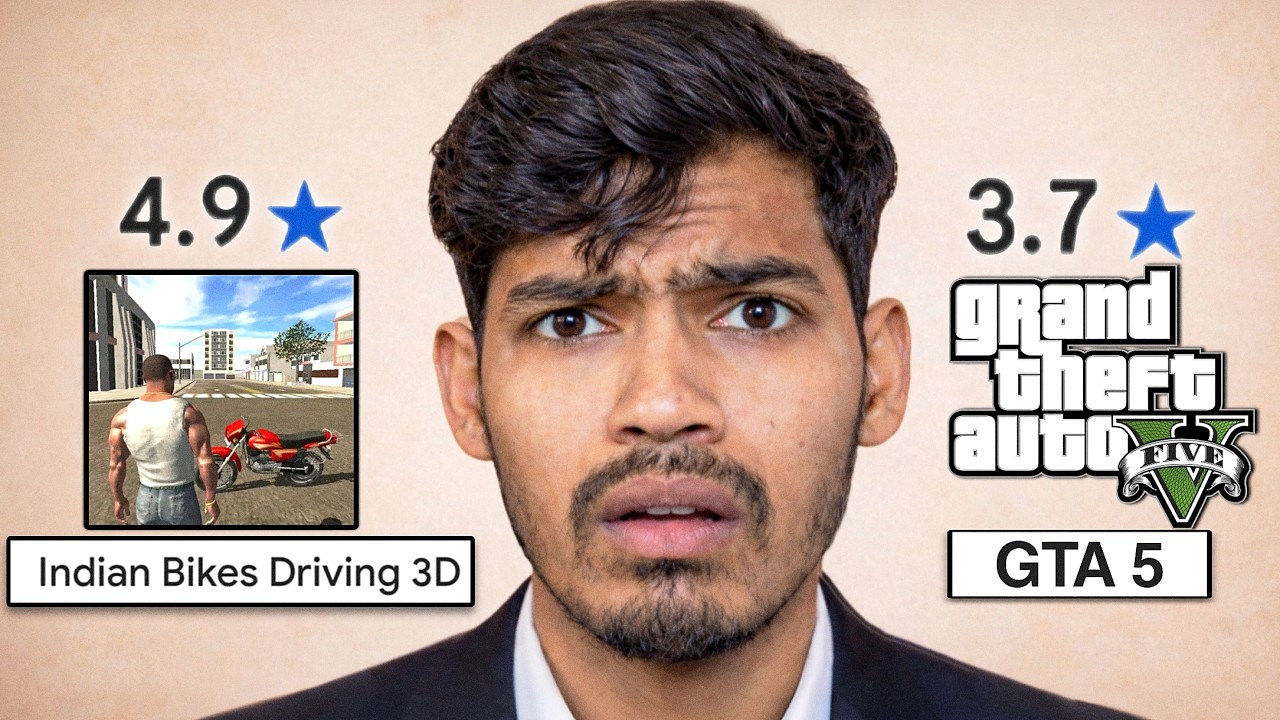 INDIAN BIKES DRIVING 3D VS GTA 5 | WHICH IS BETTER ?