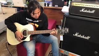 Guitar Cort test sound Series model AF 515CE